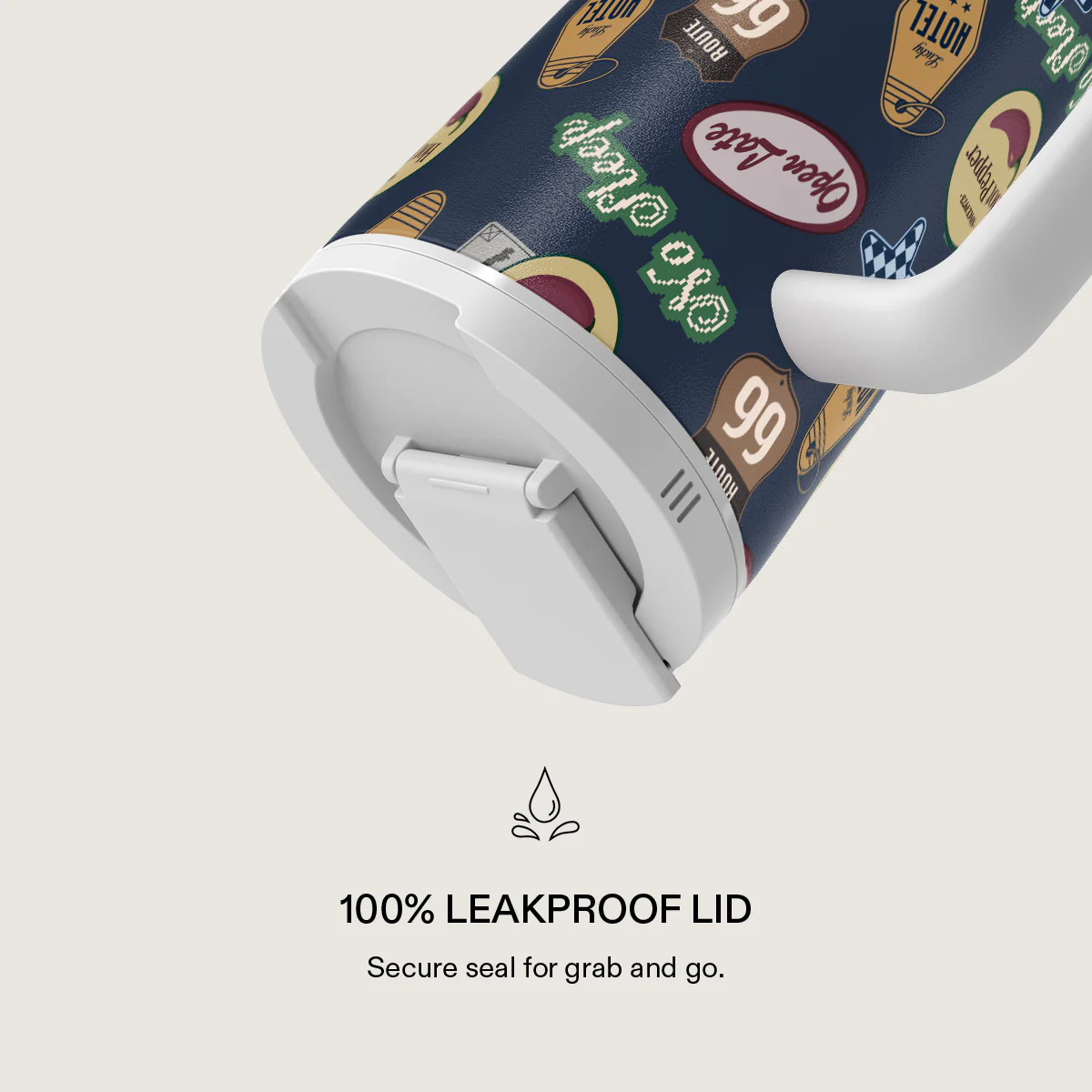Open Late - EasyGrip Travel Mug - Image 3