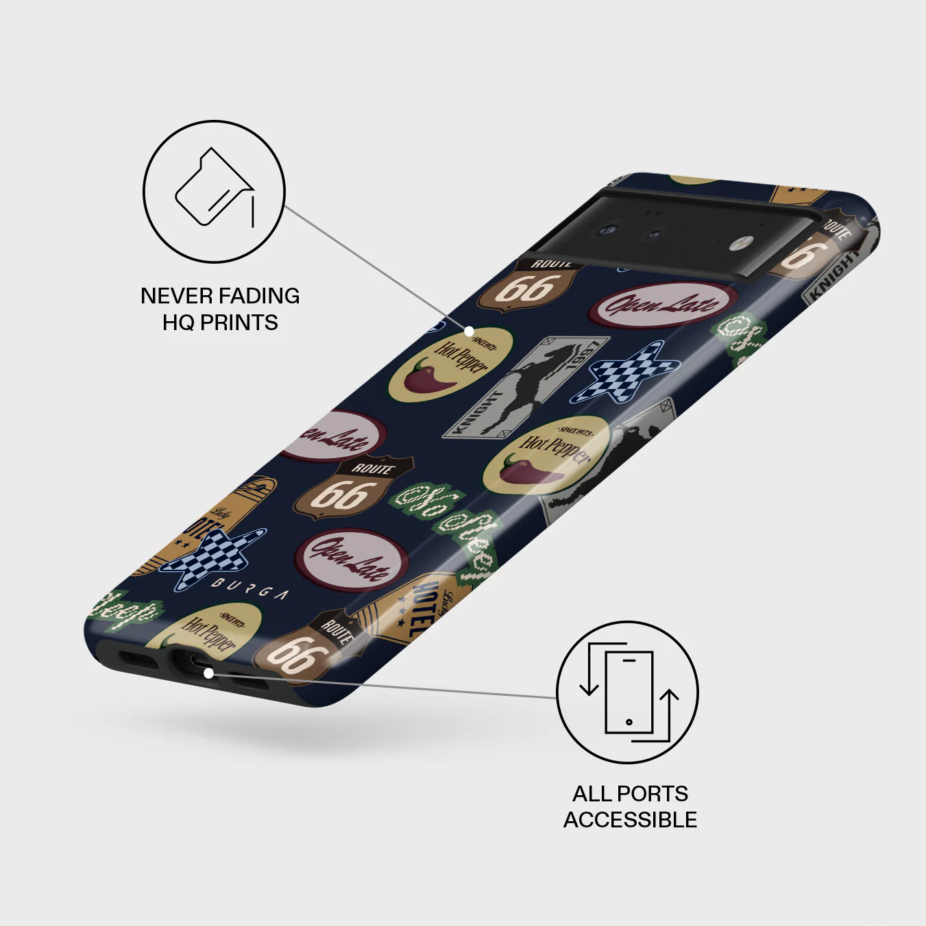 Open Late - Google Pixel 6a Case - Image 3
