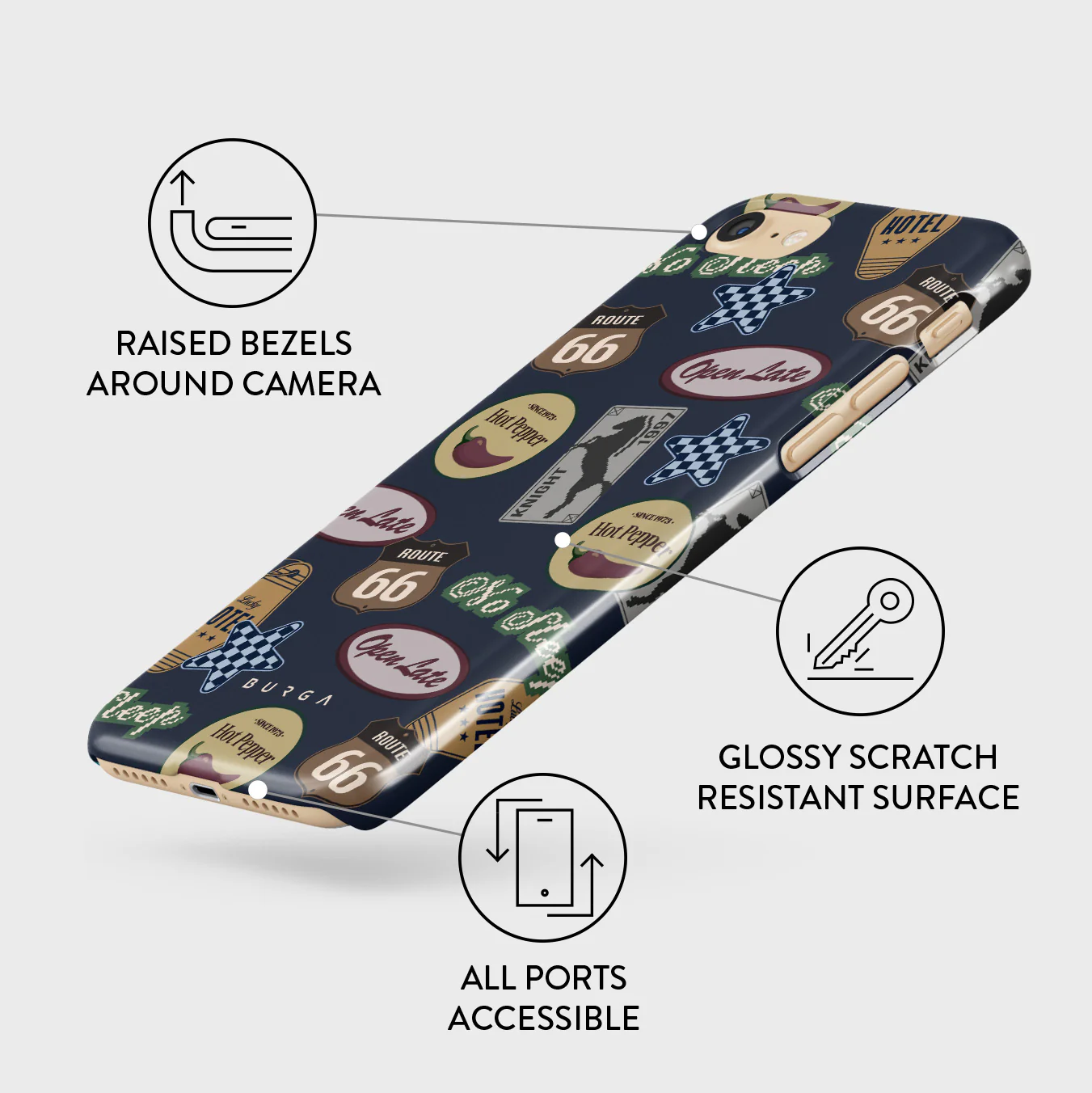Open Late - iPhone SE (2020) Case - Image 3