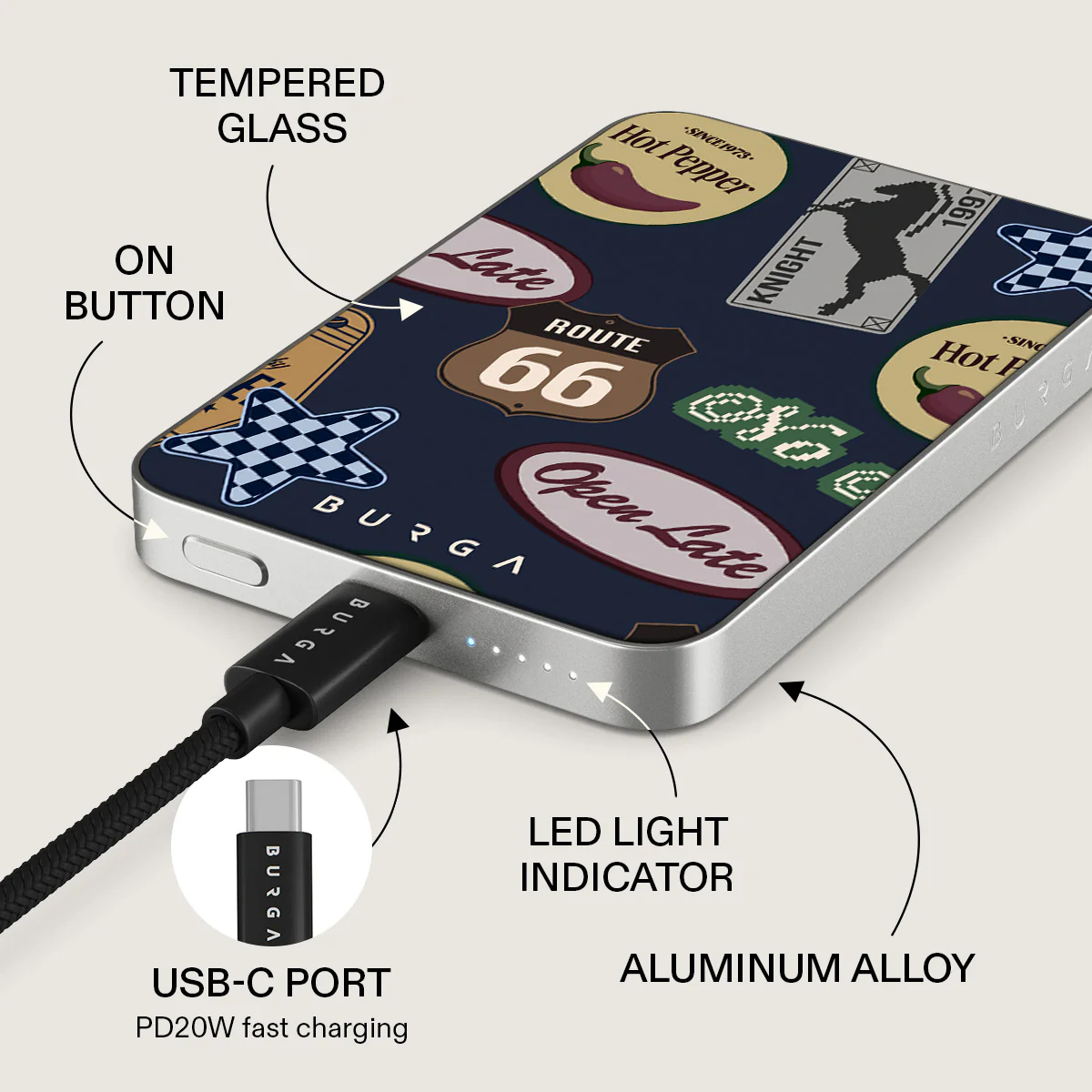 Open Late - Magnetic Power Bank - Image 15