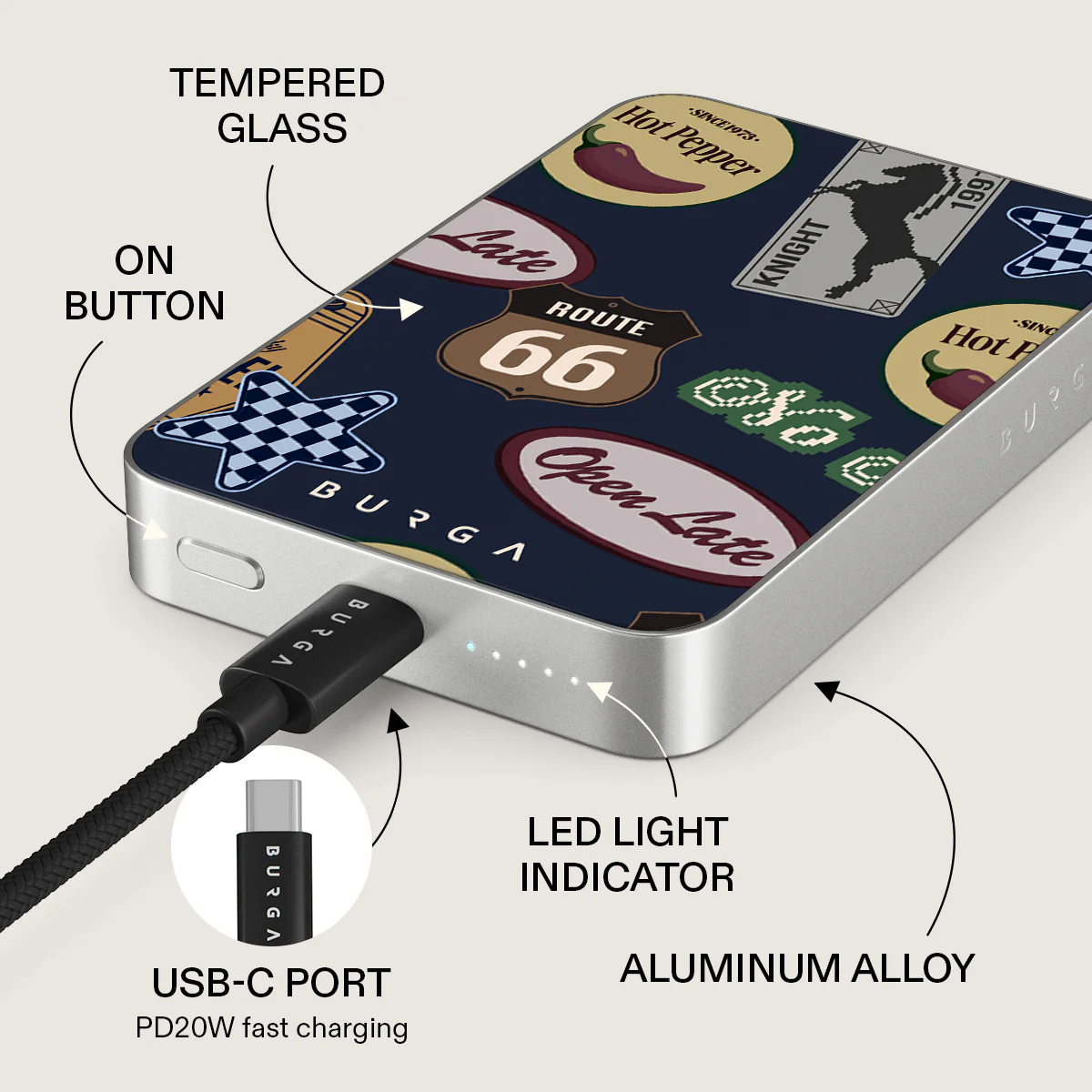 Open Late - Magnetic Power Bank - Image 30