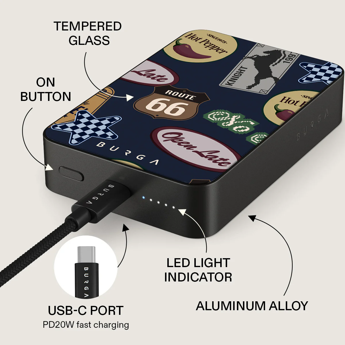 Open Late - Magnetic Power Bank - Image 35