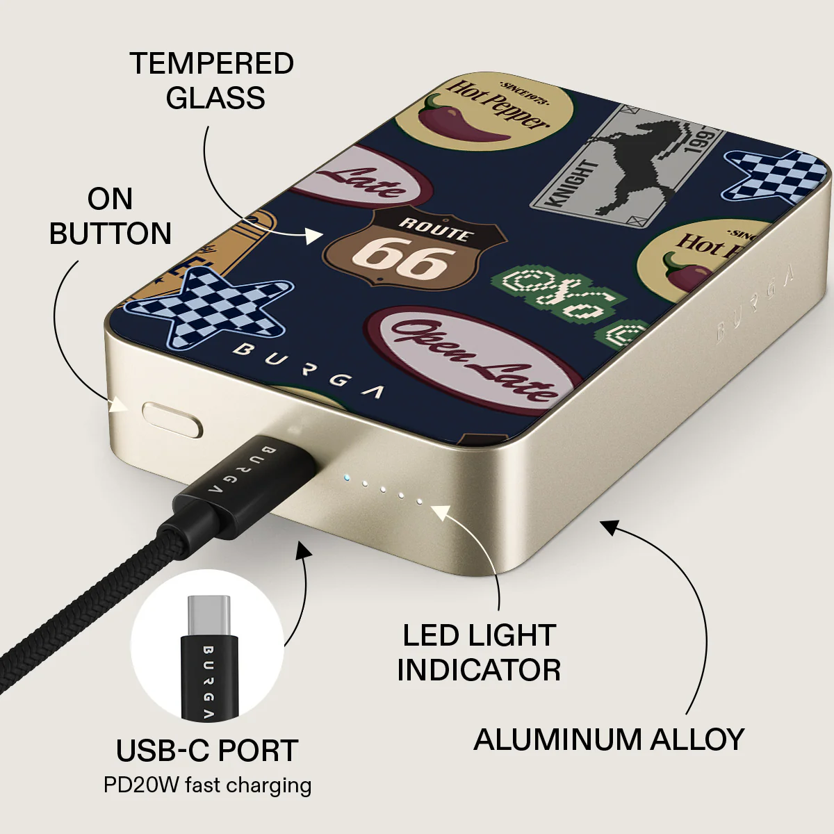 Open Late - Magnetic Power Bank - Image 40