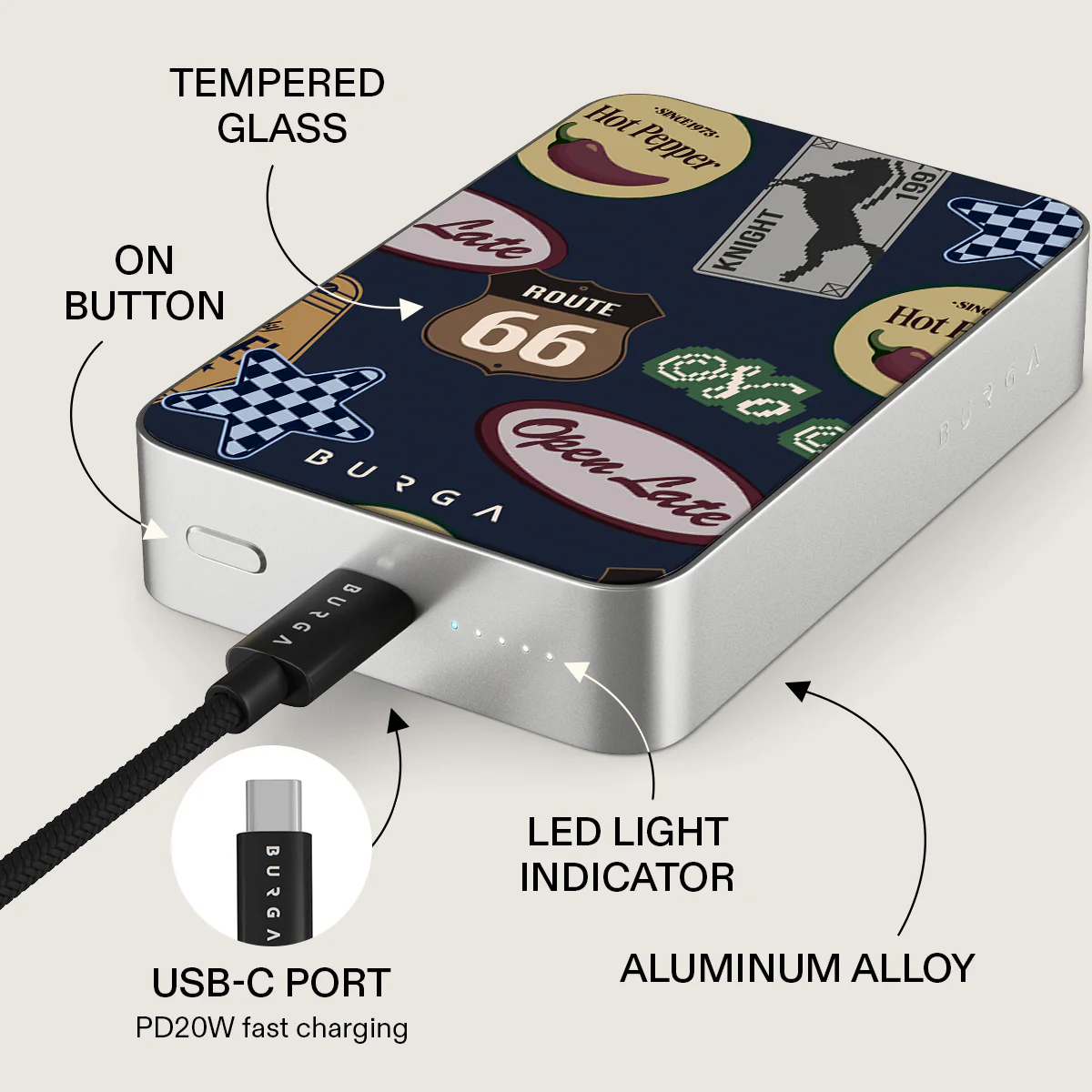 Open Late - Magnetic Power Bank - Image 45