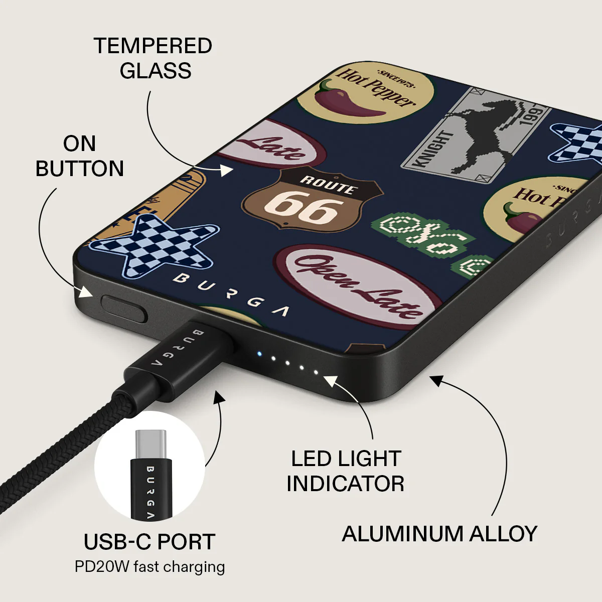 Open Late - Magnetic Power Bank - Image 5