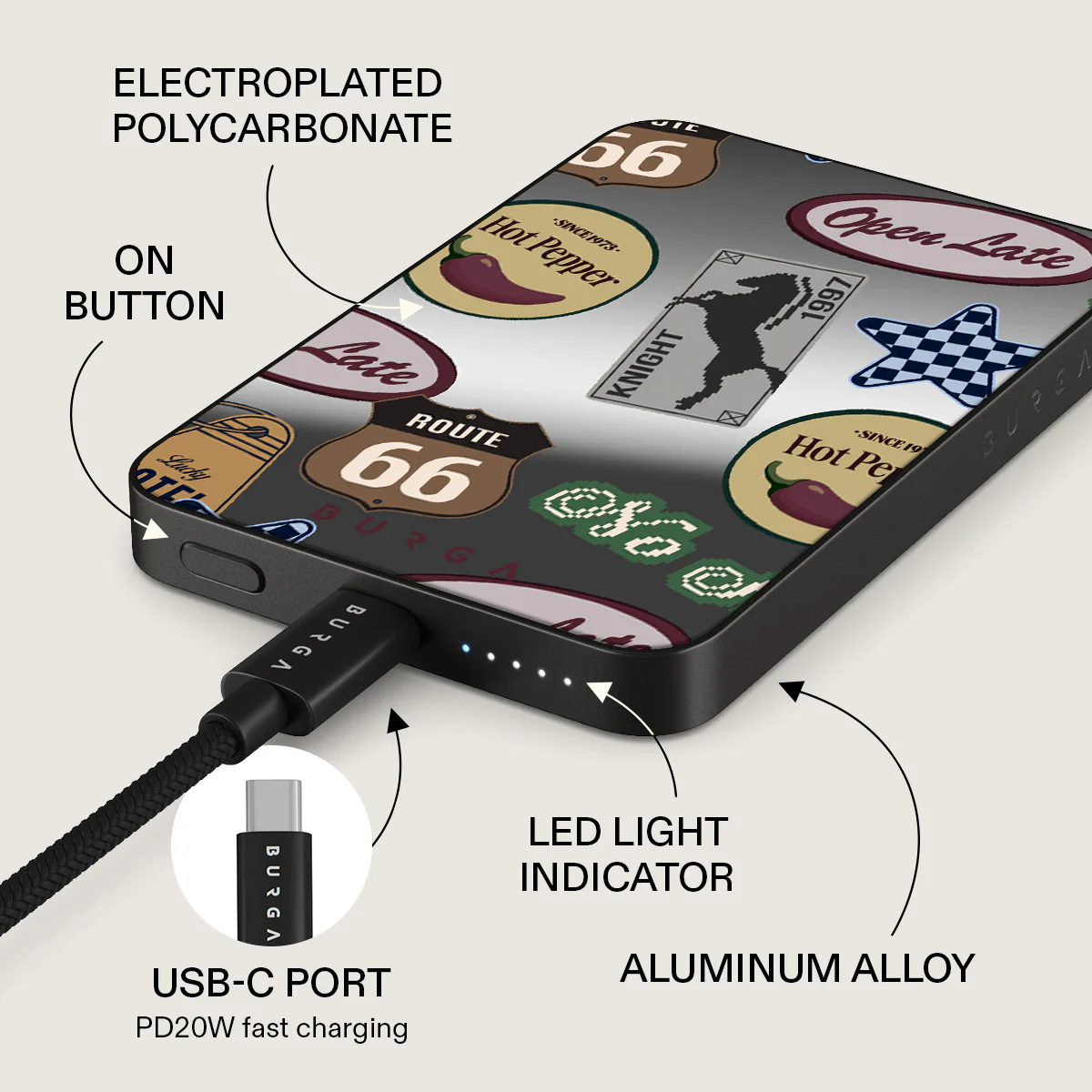 Open Late - Magnetic Power Bank - Image 50