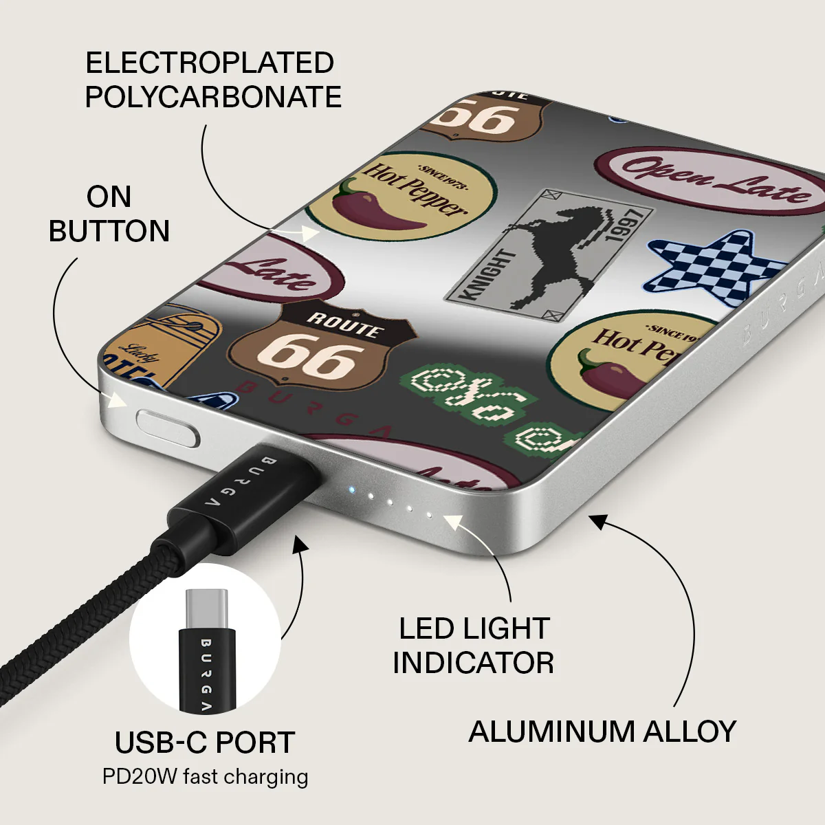 Open Late - Magnetic Power Bank - Image 60