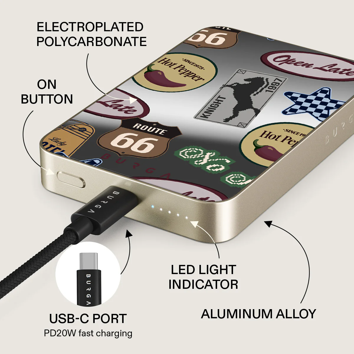 Open Late - Magnetic Power Bank - Image 70