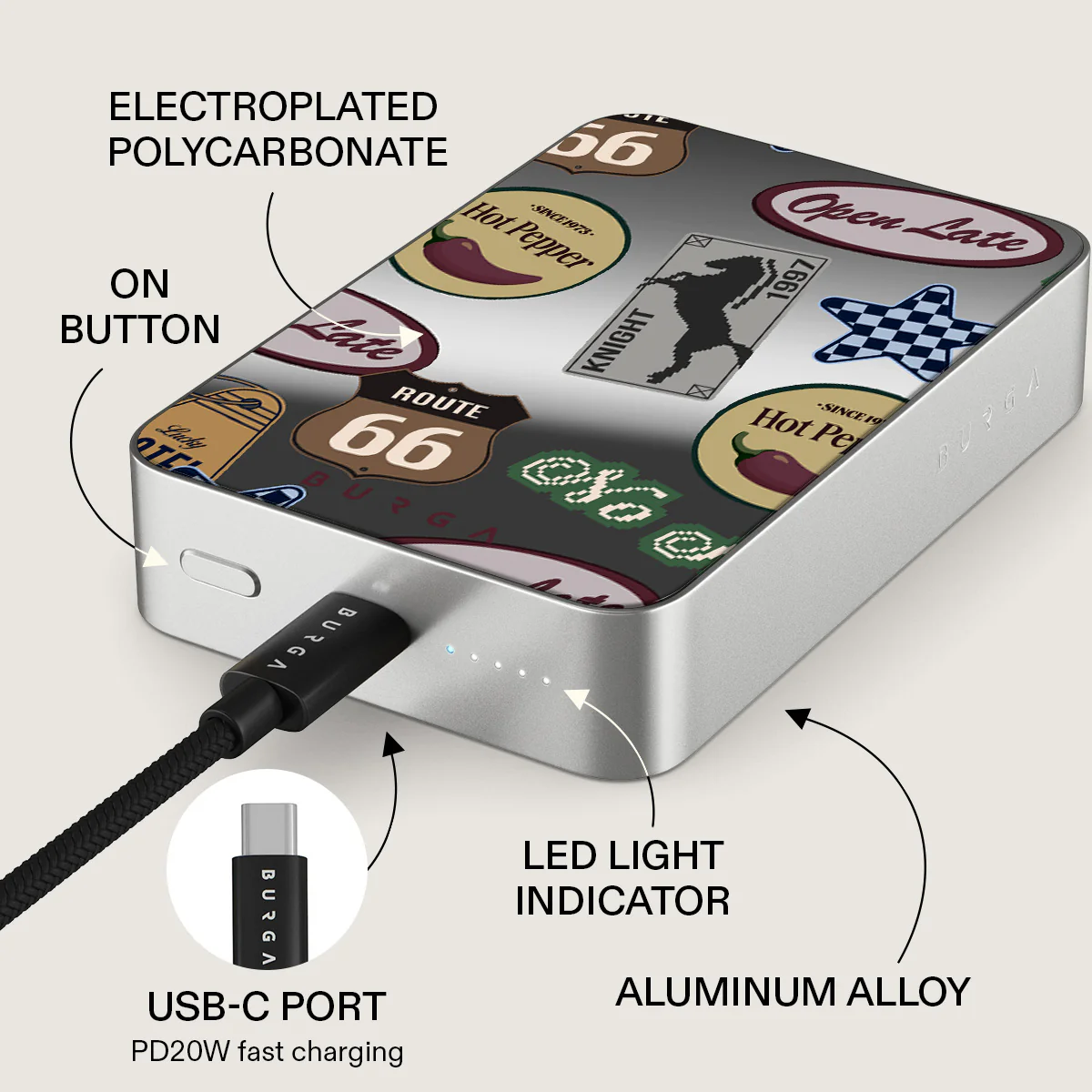 Open Late - Magnetic Power Bank - Image 90