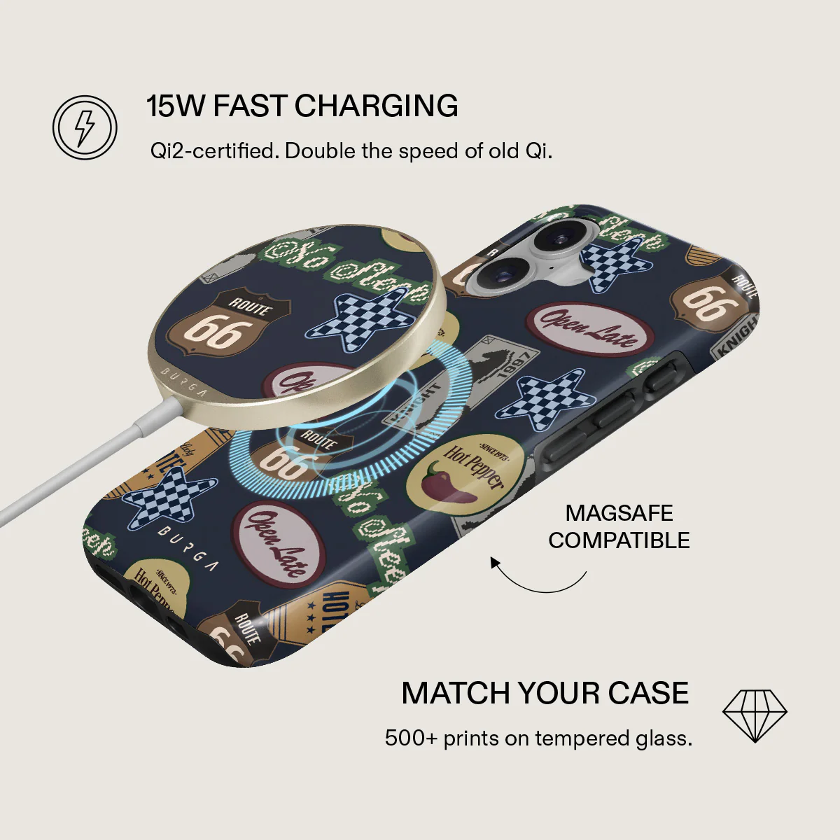 Open Late - Magnetic Wireless Charger - Image 2