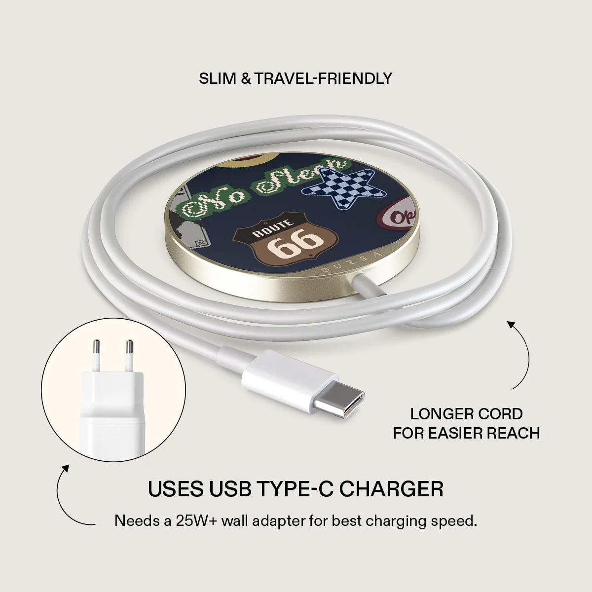 Open Late - Magnetic Wireless Charger - Image 3