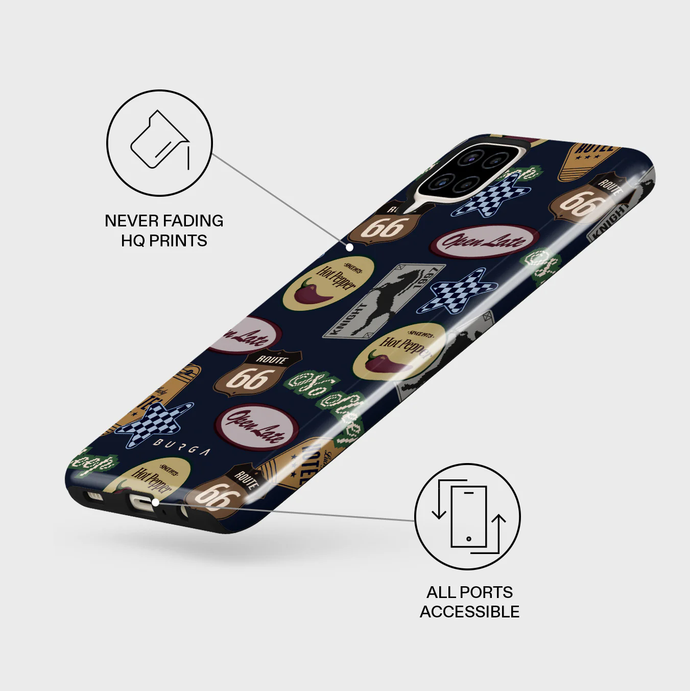 Open Late - Samsung Galaxy A12 4G Case - Image 3