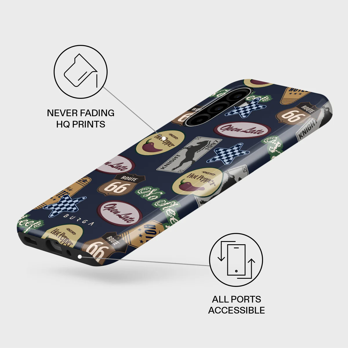 Open Late - Samsung Galaxy A17 Case - Image 3