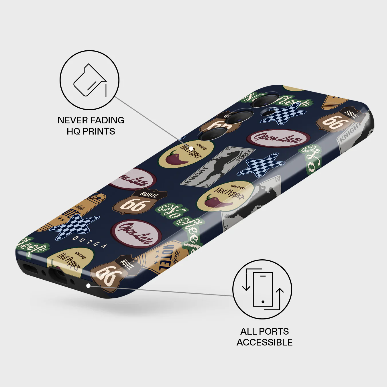 Open Late - Samsung Galaxy A35 Case - Image 3
