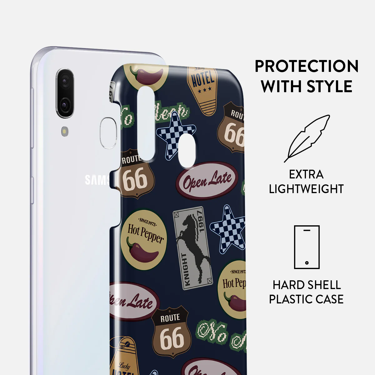 Open Late - Samsung Galaxy A40 Case - Image 2
