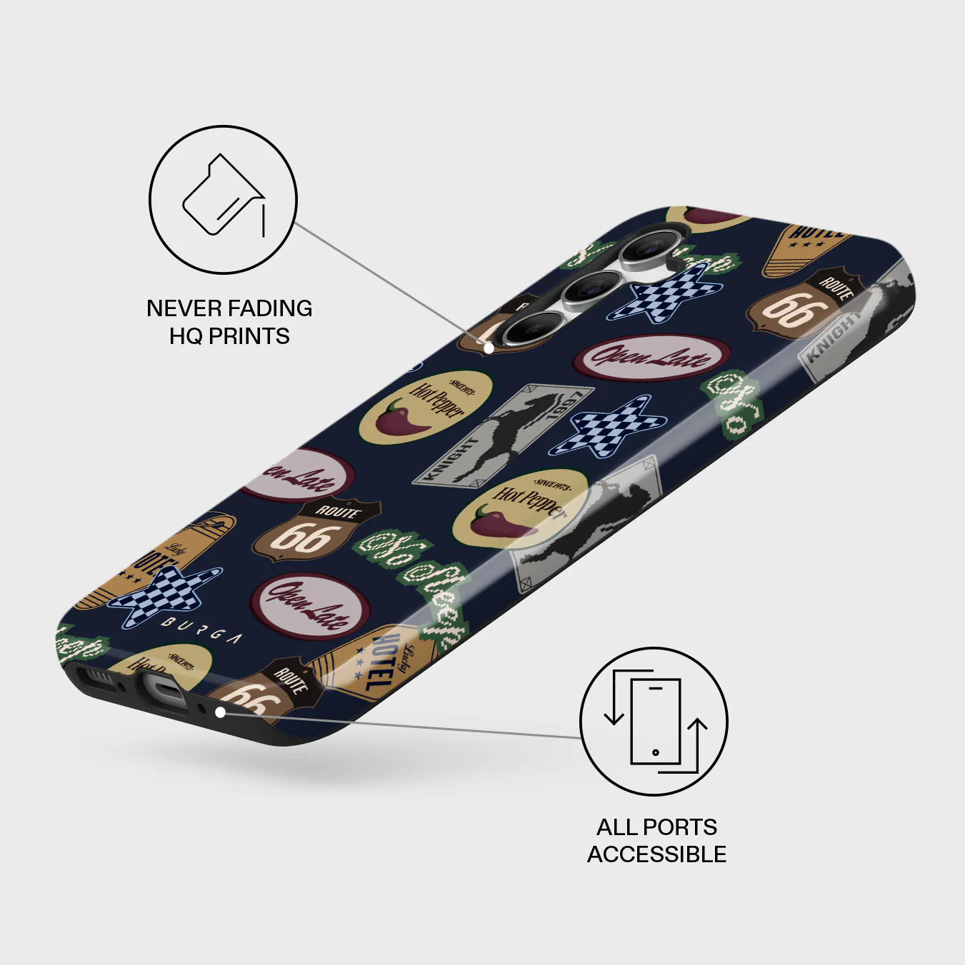 Open Late - Samsung Galaxy A55 Case - Image 3