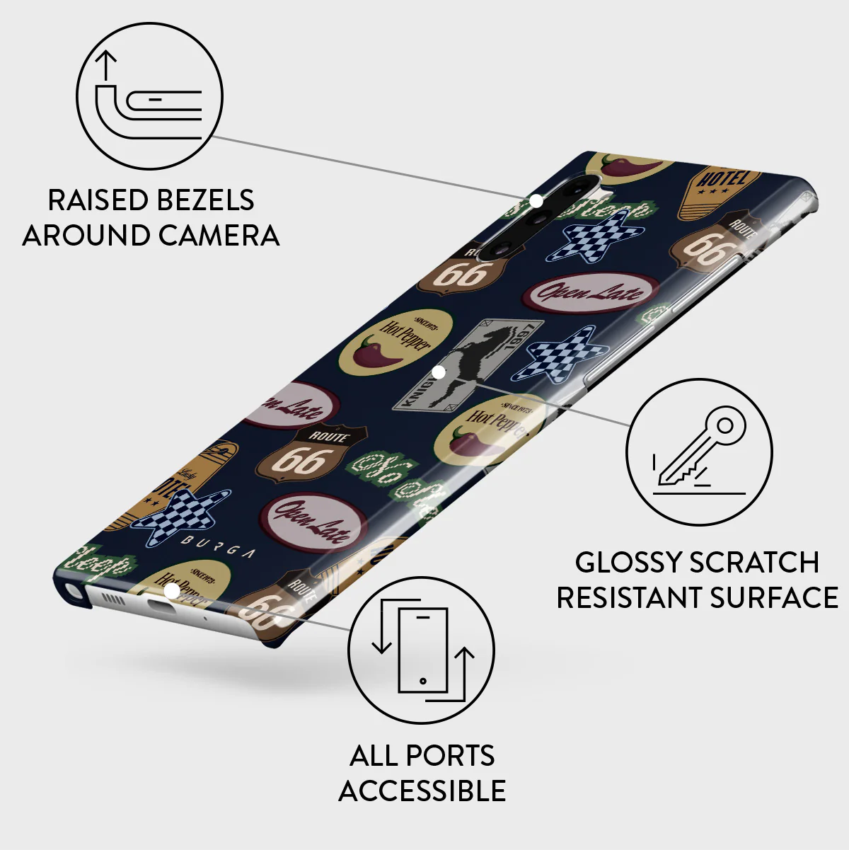 Open Late - Samsung Galaxy Note 10 Case - Image 3