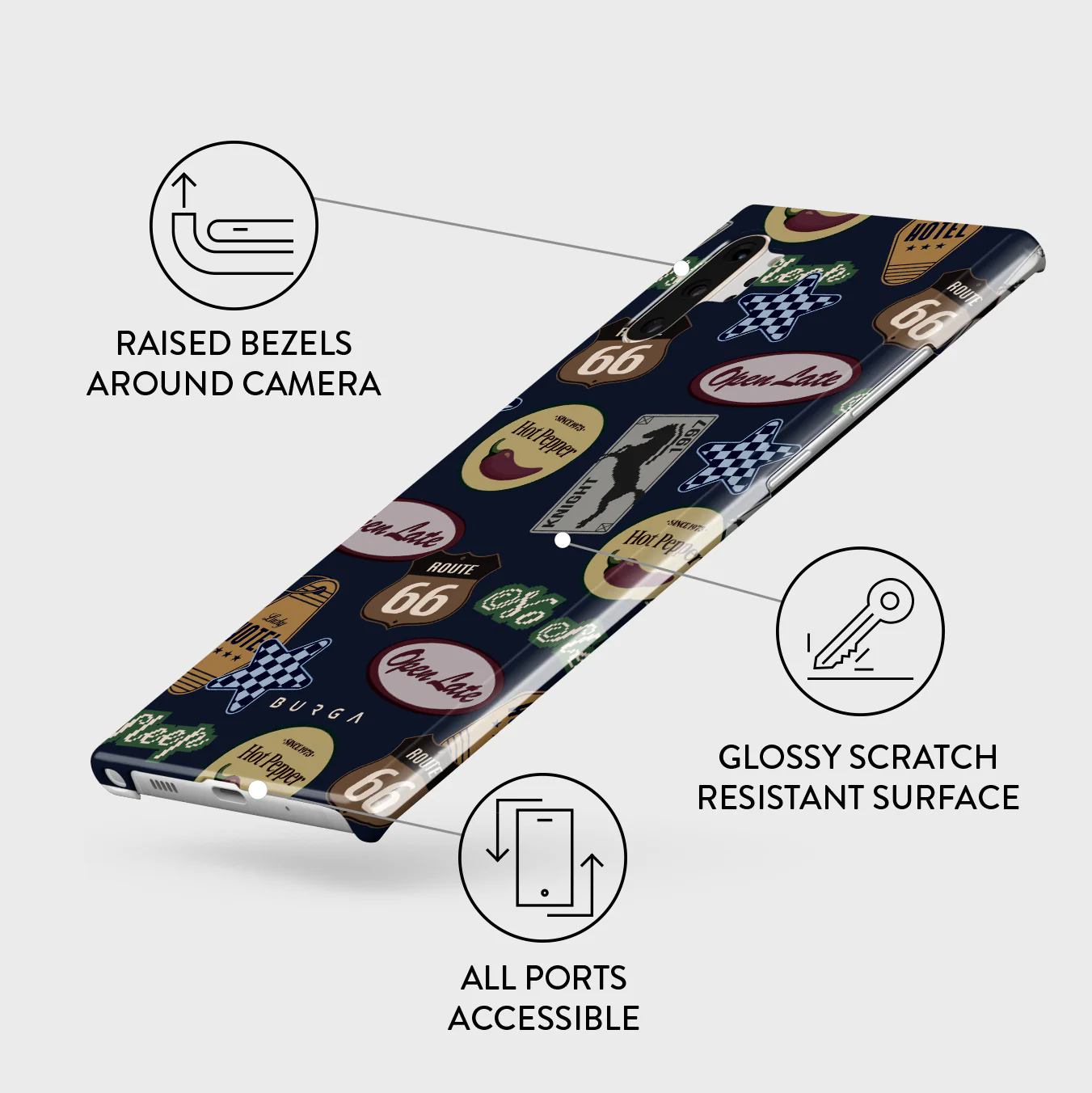 Open Late - Samsung Galaxy Note 10 Plus Case - Image 3