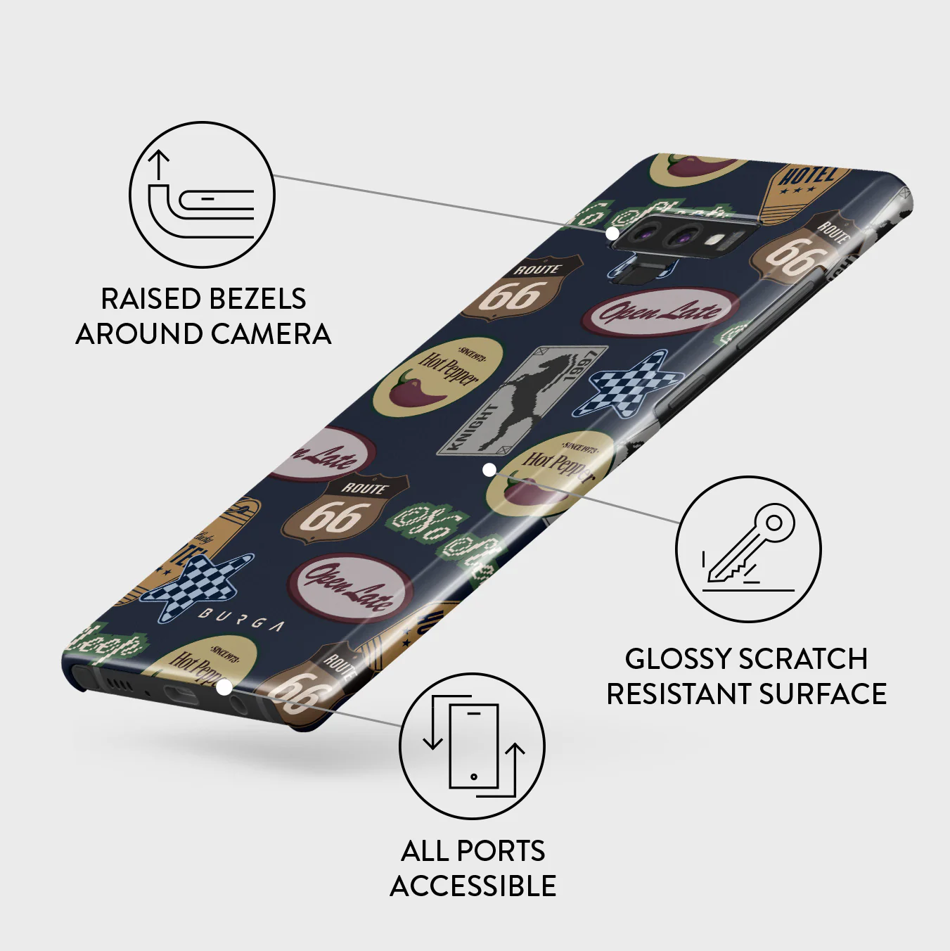Open Late - Samsung Galaxy Note 9 Case - Image 3