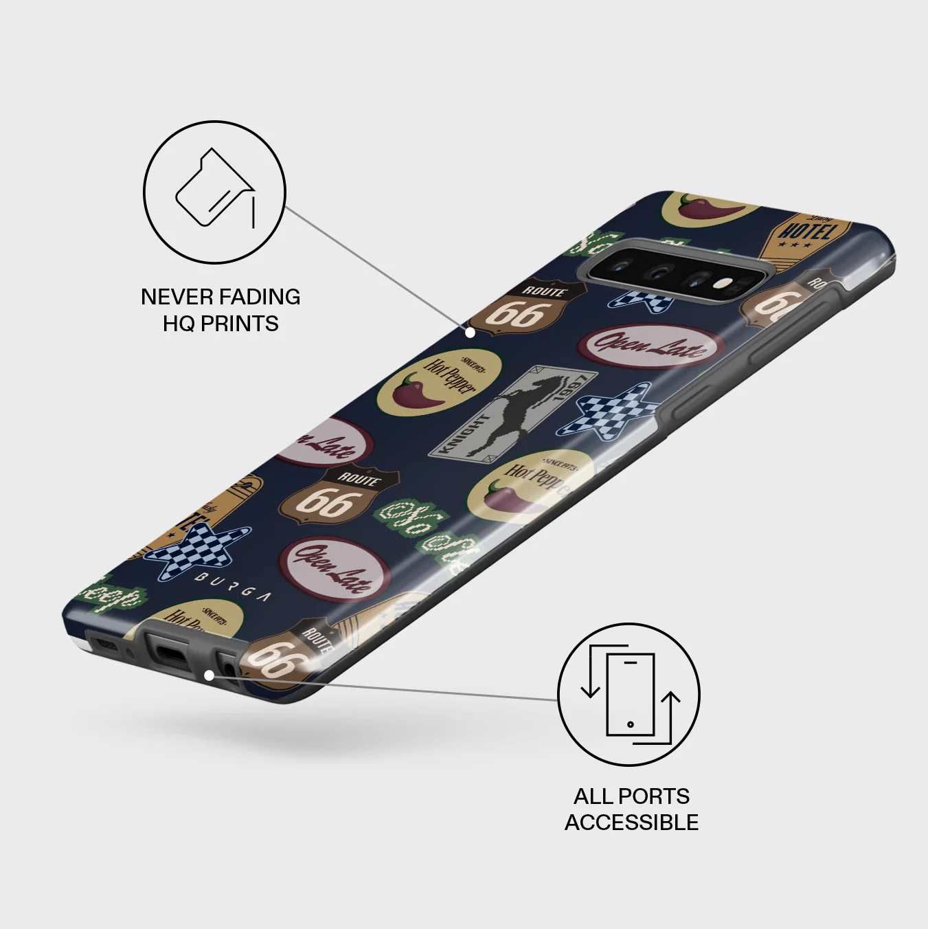 Open Late - Samsung Galaxy S10 4G Case - Image 3