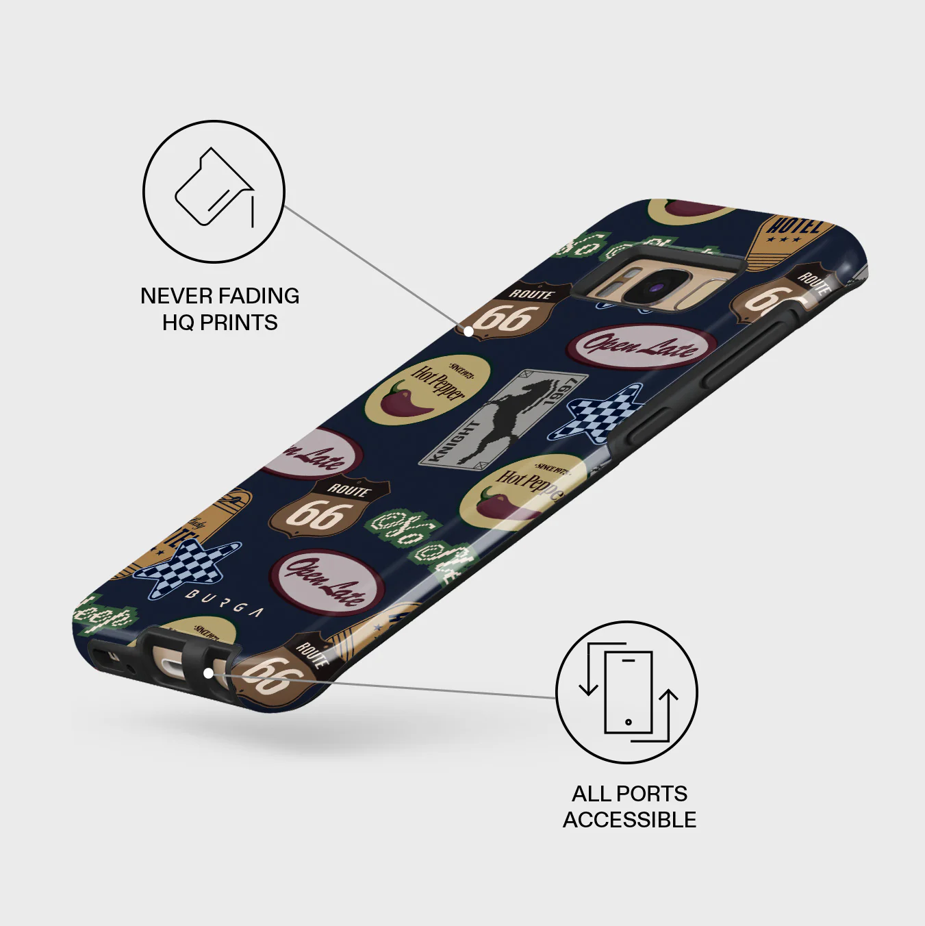 Open Late - Samsung Galaxy S8 Case - Image 7