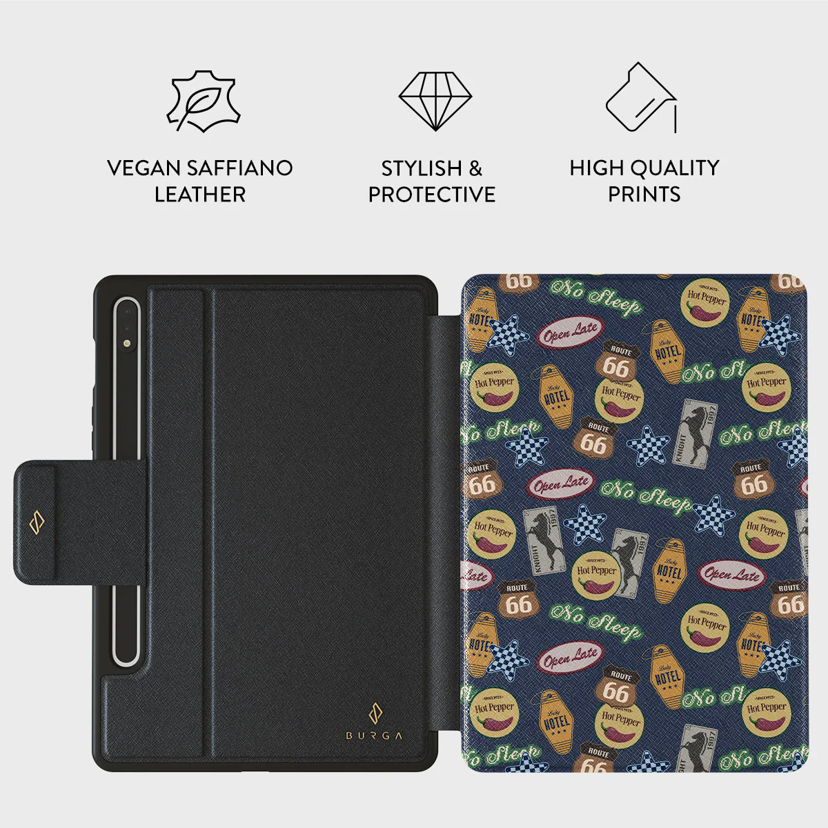 Open Late - Samsung Galaxy Tab S9 FE Case - Image 2