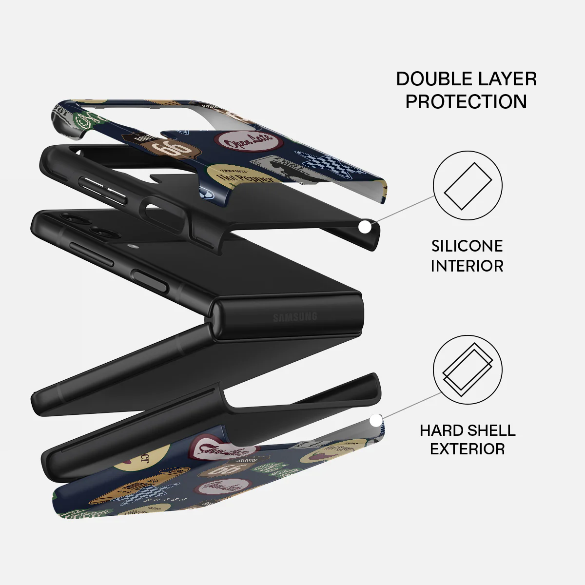 Open Late - Samsung Galaxy Z Flip 3 Case - Image 2