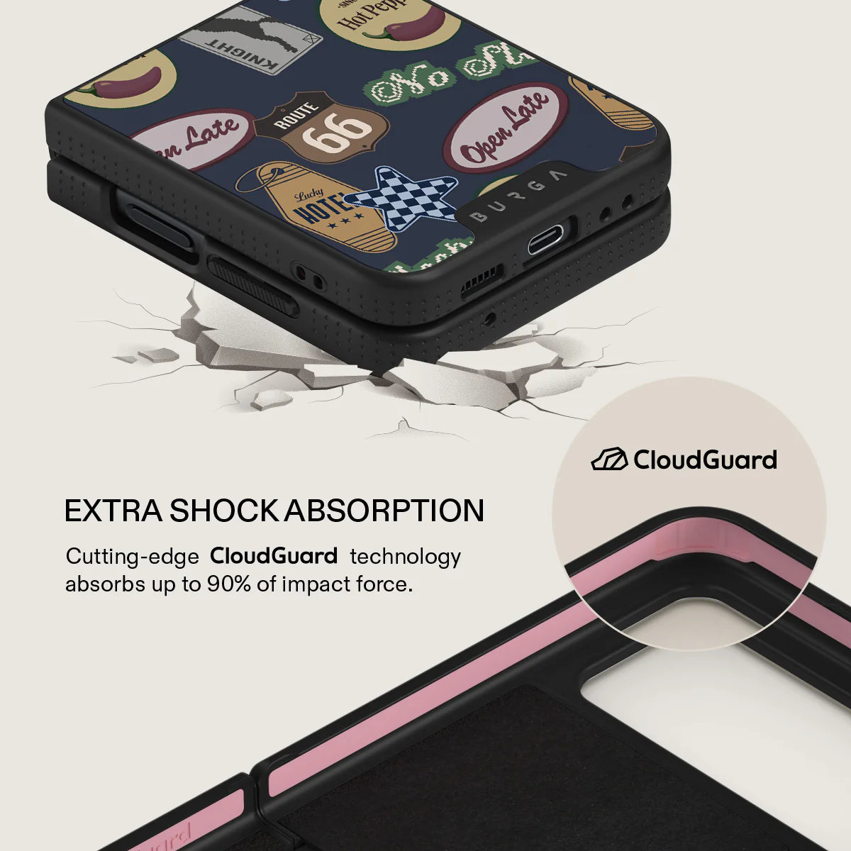 Open Late - Samsung Galaxy Z Flip 4 Case - Image 22