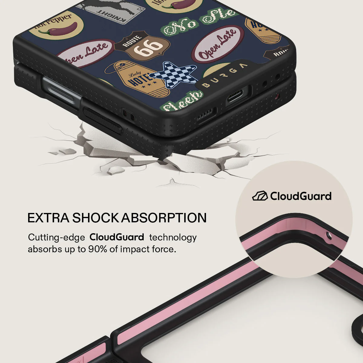 Open Late - Samsung Galaxy Z Flip 5 Case - Image 10