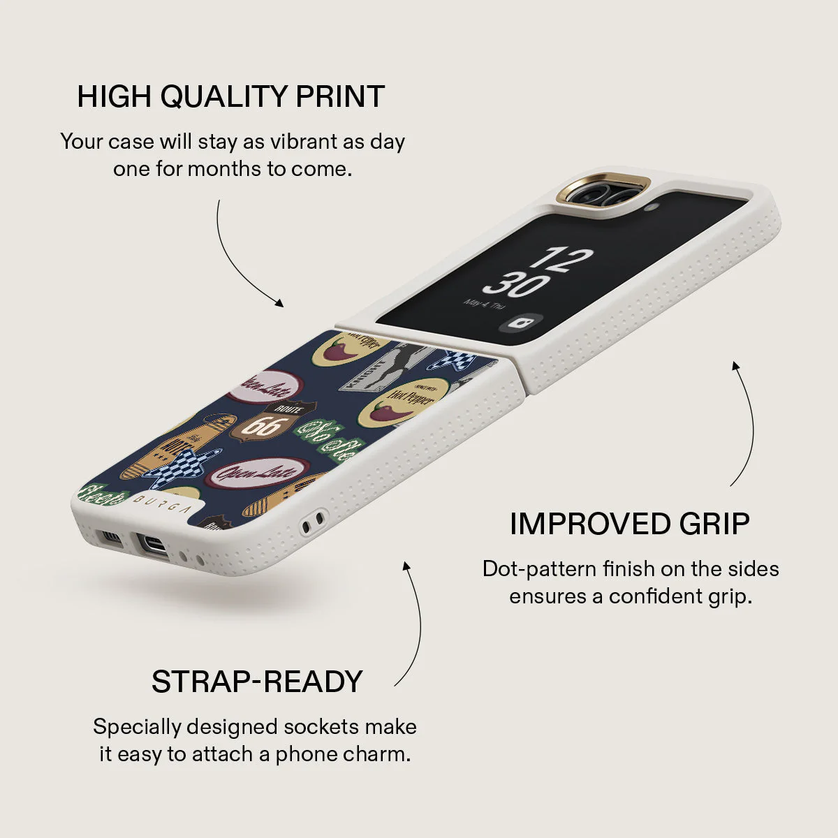 Open Late - Samsung Galaxy Z Flip 5 Case - Image 26