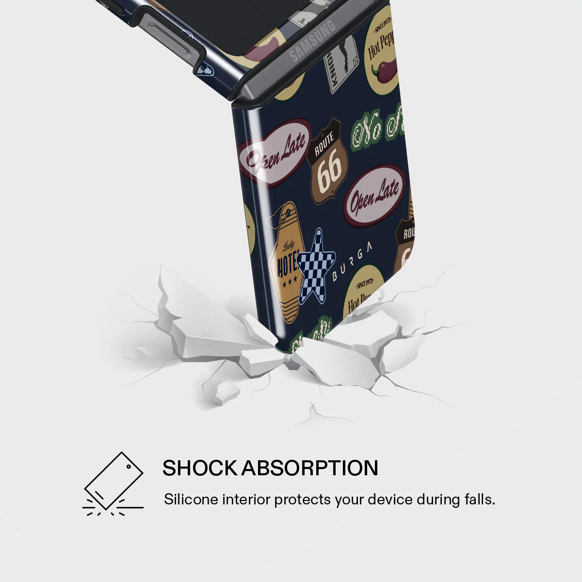 Open Late - Samsung Galaxy Z Flip 5 Case - Image 4