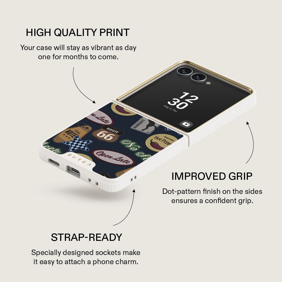 Open Late - Samsung Galaxy Z Flip 7 Case - Image 23