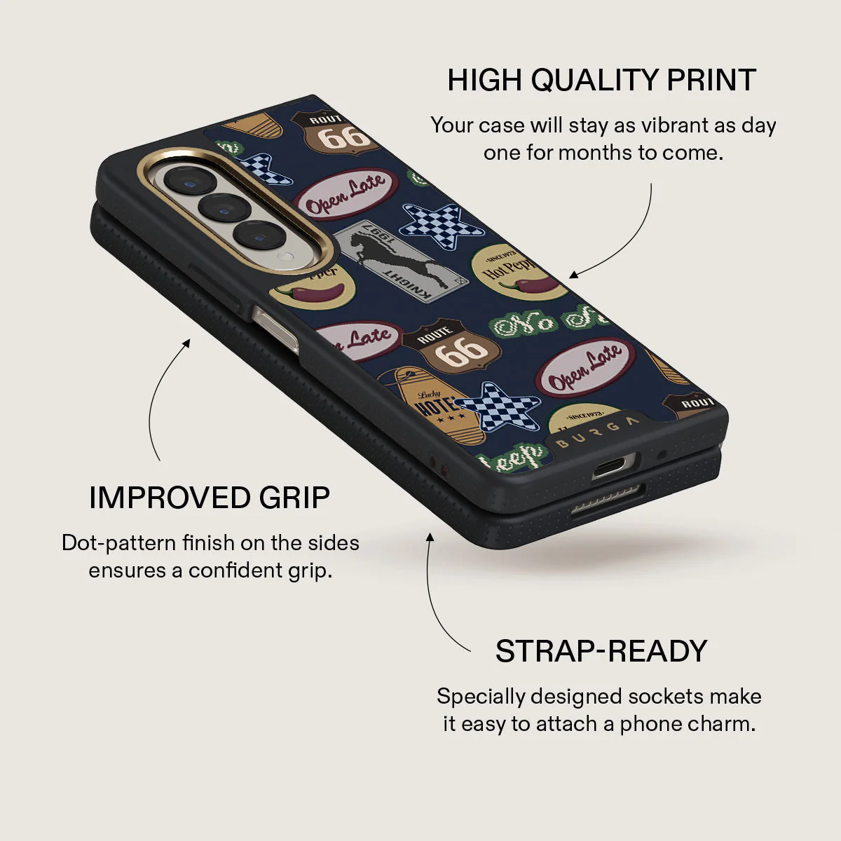 Open Late - Samsung Galaxy Z Fold 4 Case - Image 10