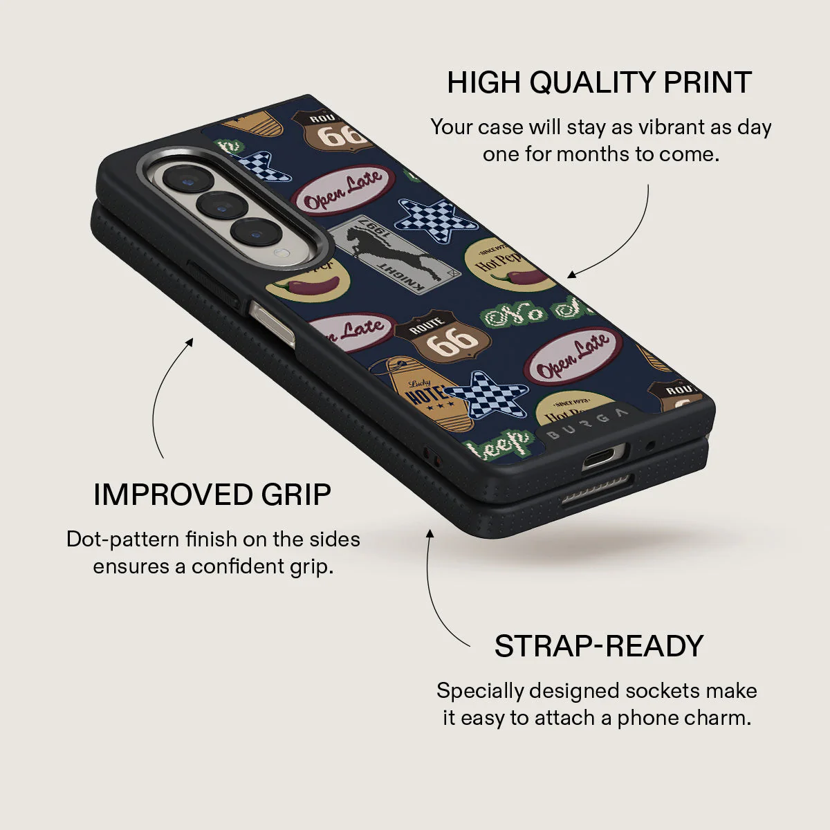 Open Late - Samsung Galaxy Z Fold 4 Case - Image 17