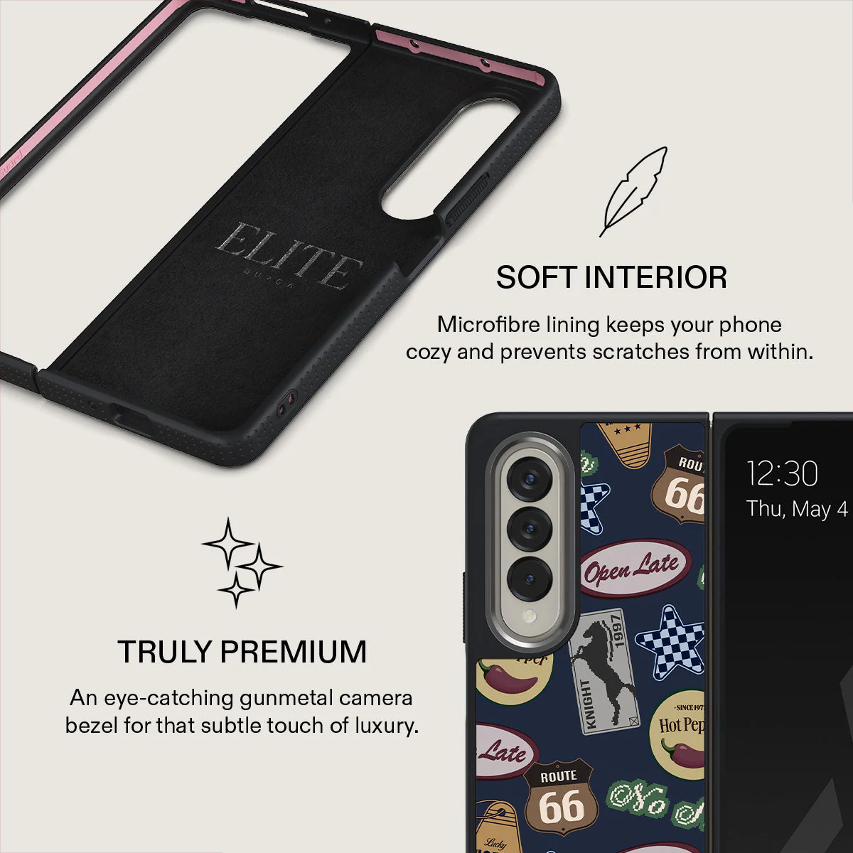 Open Late - Samsung Galaxy Z Fold 4 Case - Image 18
