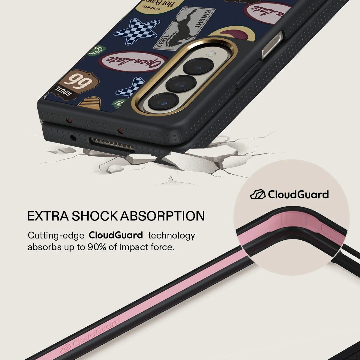 Open Late - Samsung Galaxy Z Fold 4 Case - Image 8