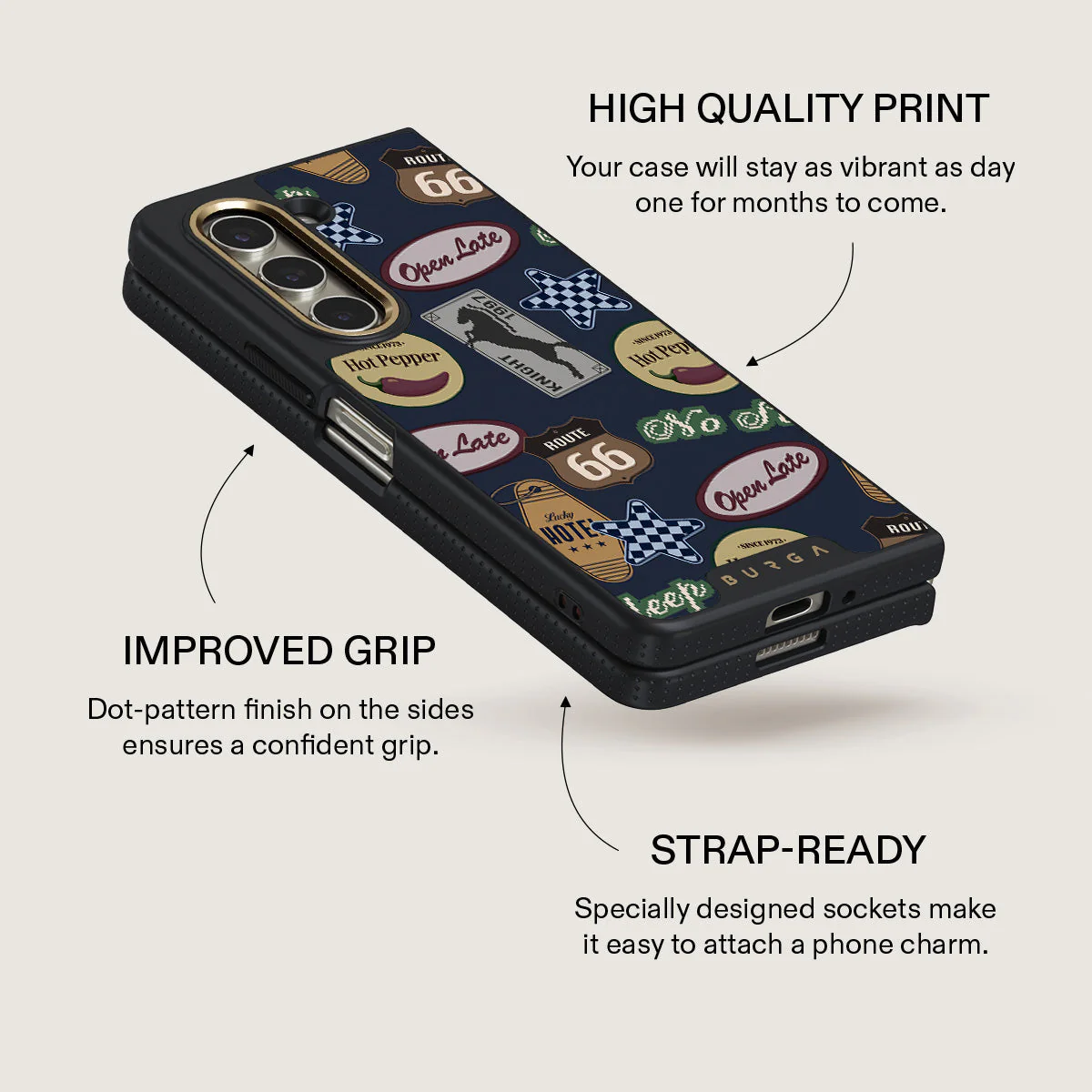 Open Late - Samsung Galaxy Z Fold 5 Case - Image 5