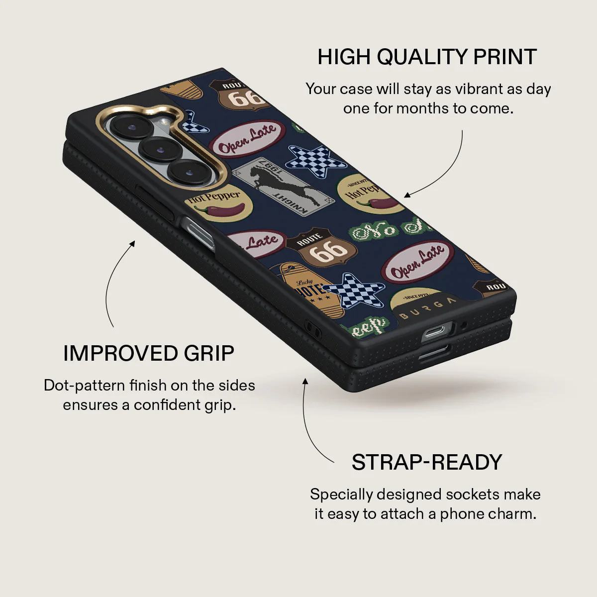Open Late - Samsung Galaxy Z Fold 6 Case - Image 5