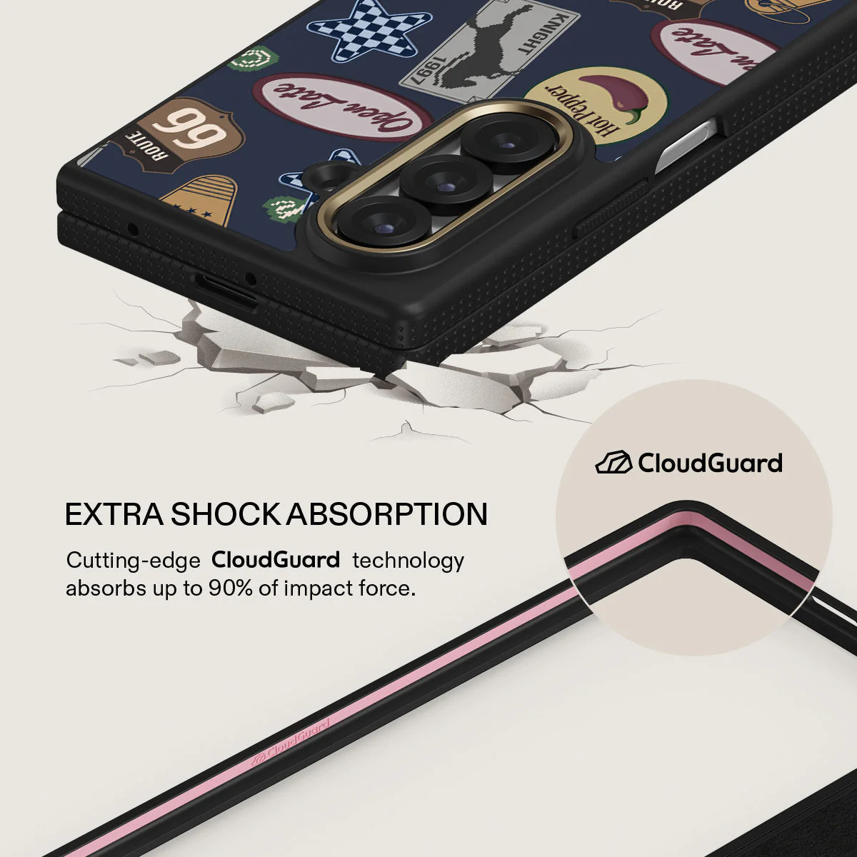 Open Late - Samsung Galaxy Z Fold 7 Case - Image 3