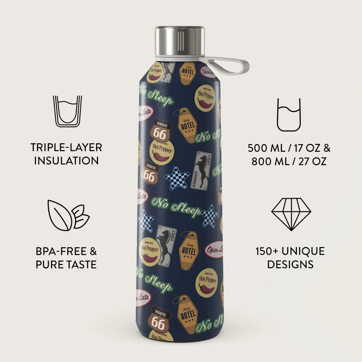 Open Late - Water Bottle - Image 3