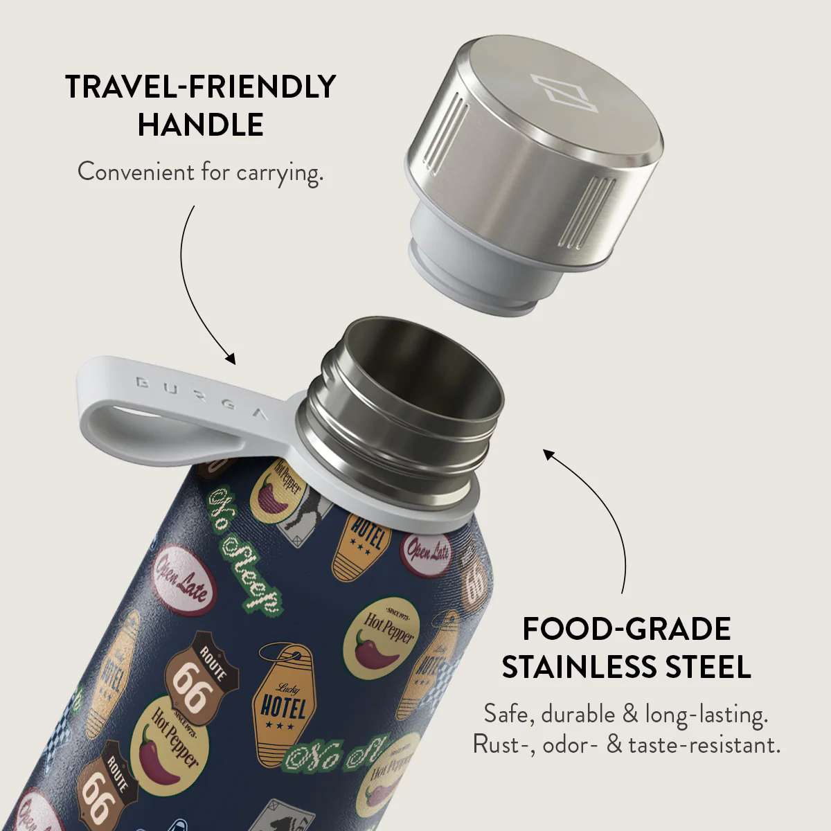 Open Late - Water Bottle - Image 4