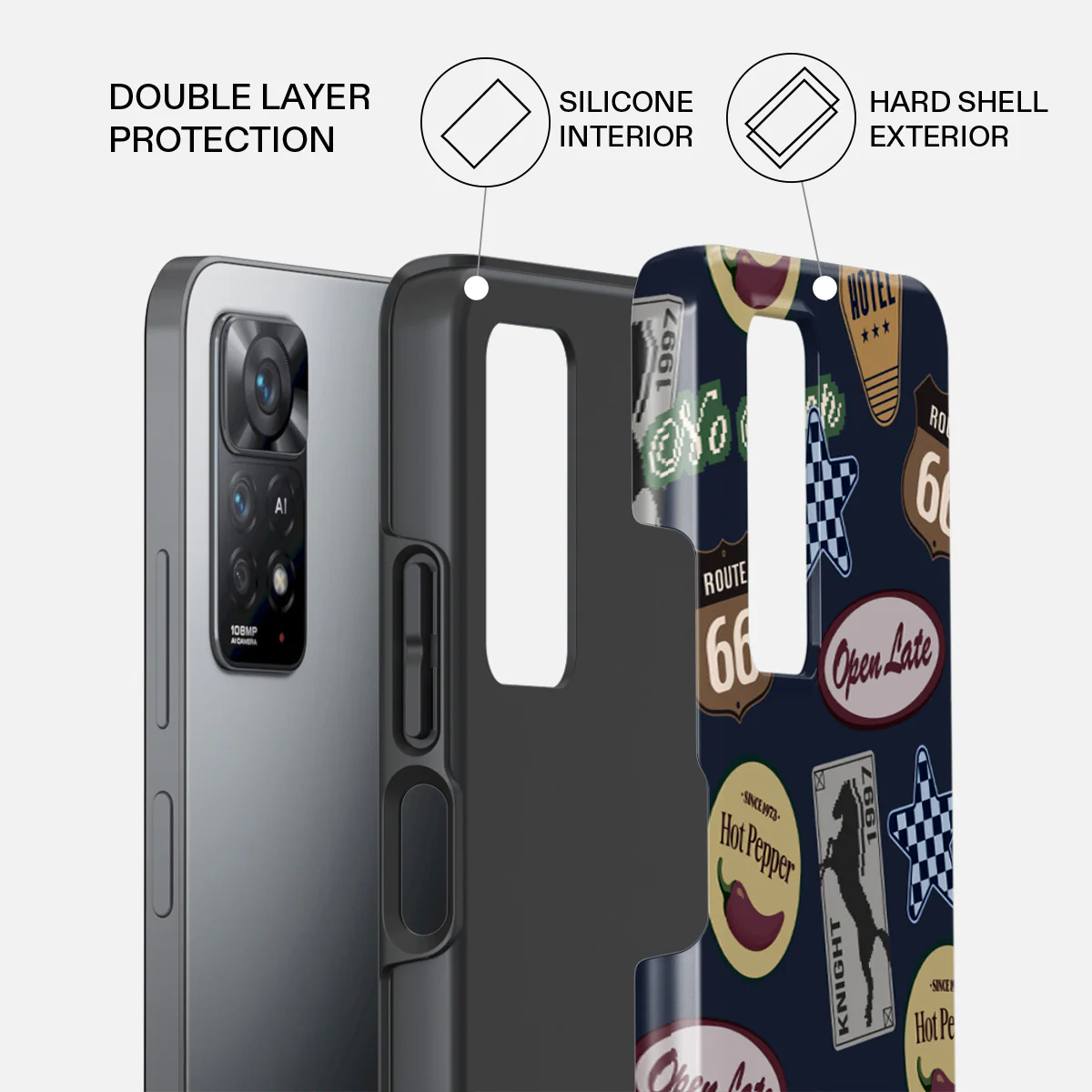 Open Late - Xiaomi Redmi Note 11 Pro Case - Image 2