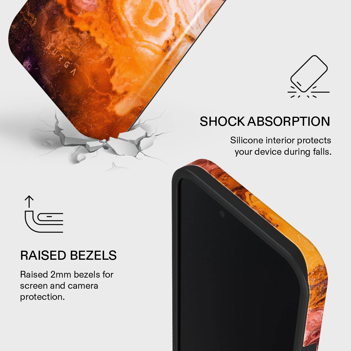 Pumpkin Spice - Orange iPhone 17e Case - Image 4