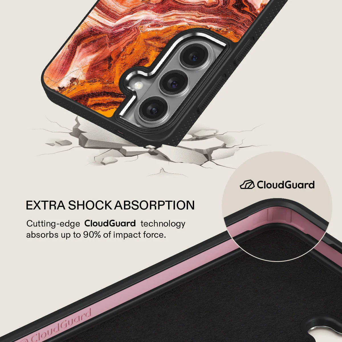 Pumpkin Spice - Orange Samsung Galaxy S26 Case - Image 14