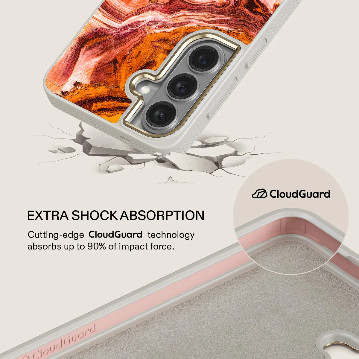 Pumpkin Spice - Orange Samsung Galaxy S26 Case - Image 28
