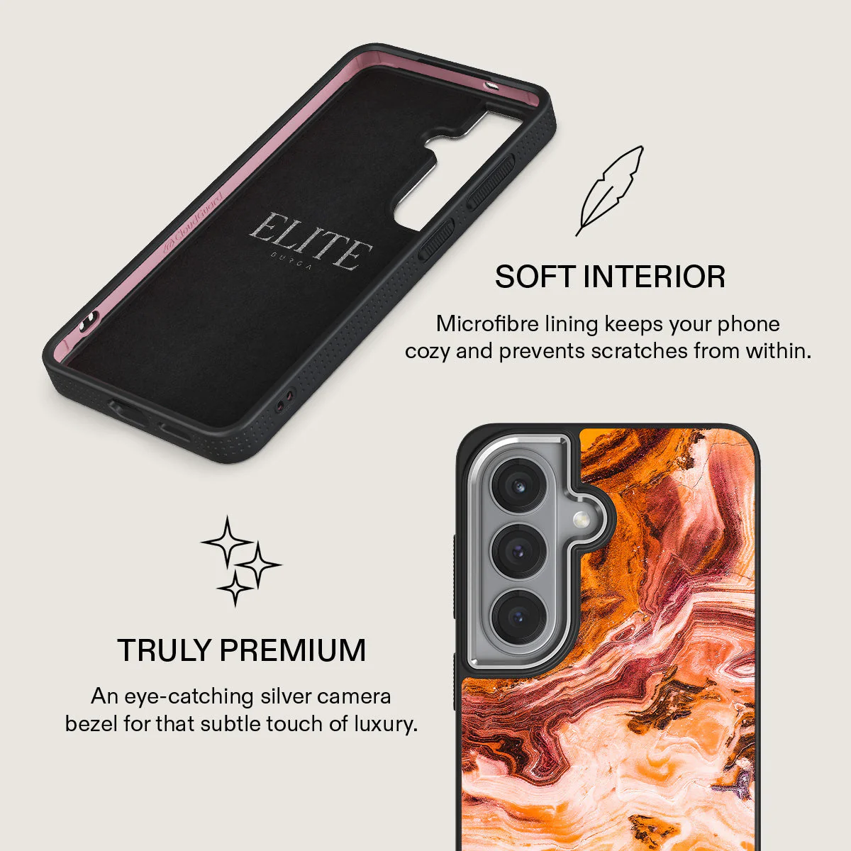 Pumpkin Spice - Orange Samsung Galaxy S26 Plus Case - Image 24