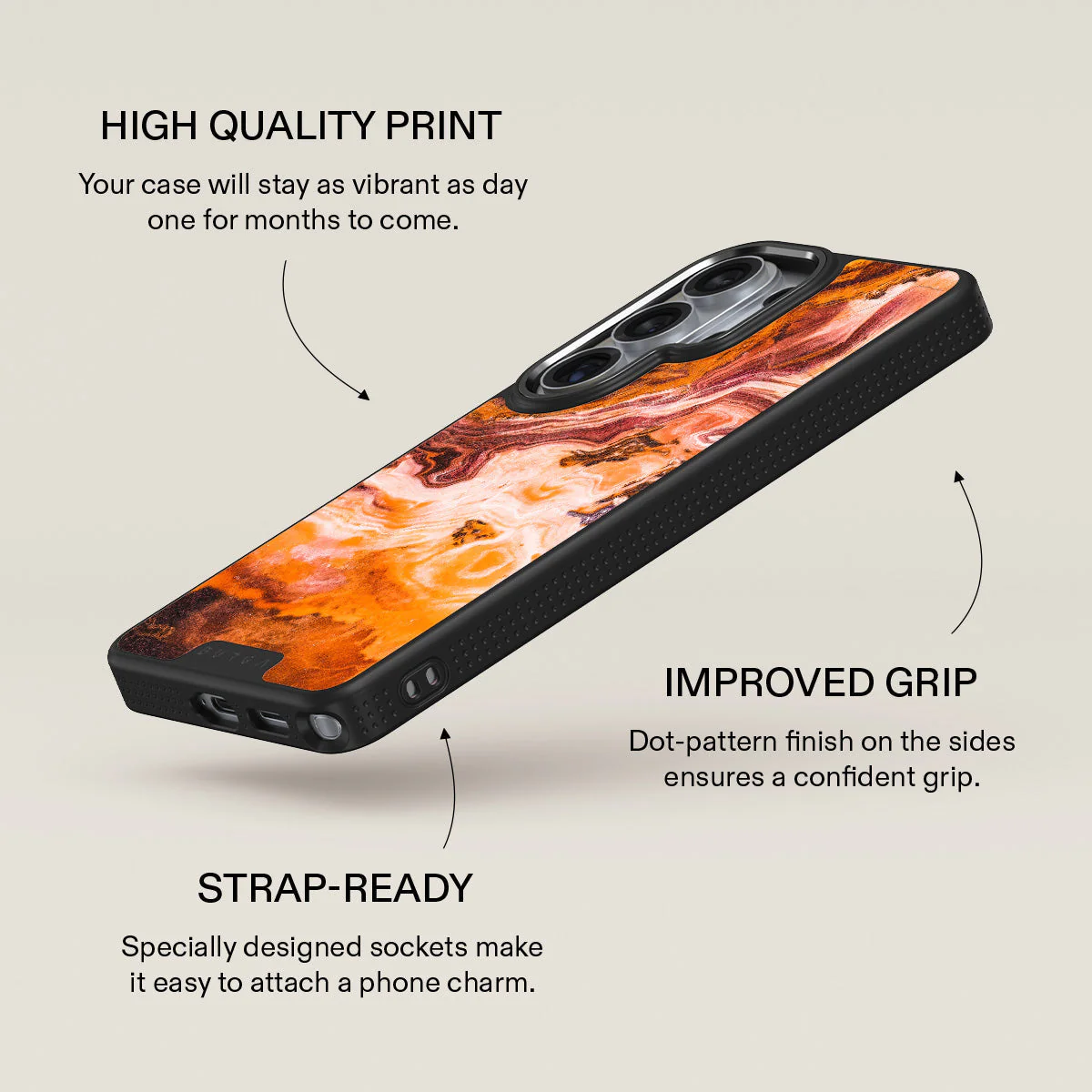 Pumpkin Spice - Orange Samsung Galaxy S26 Ultra Case - Image 16