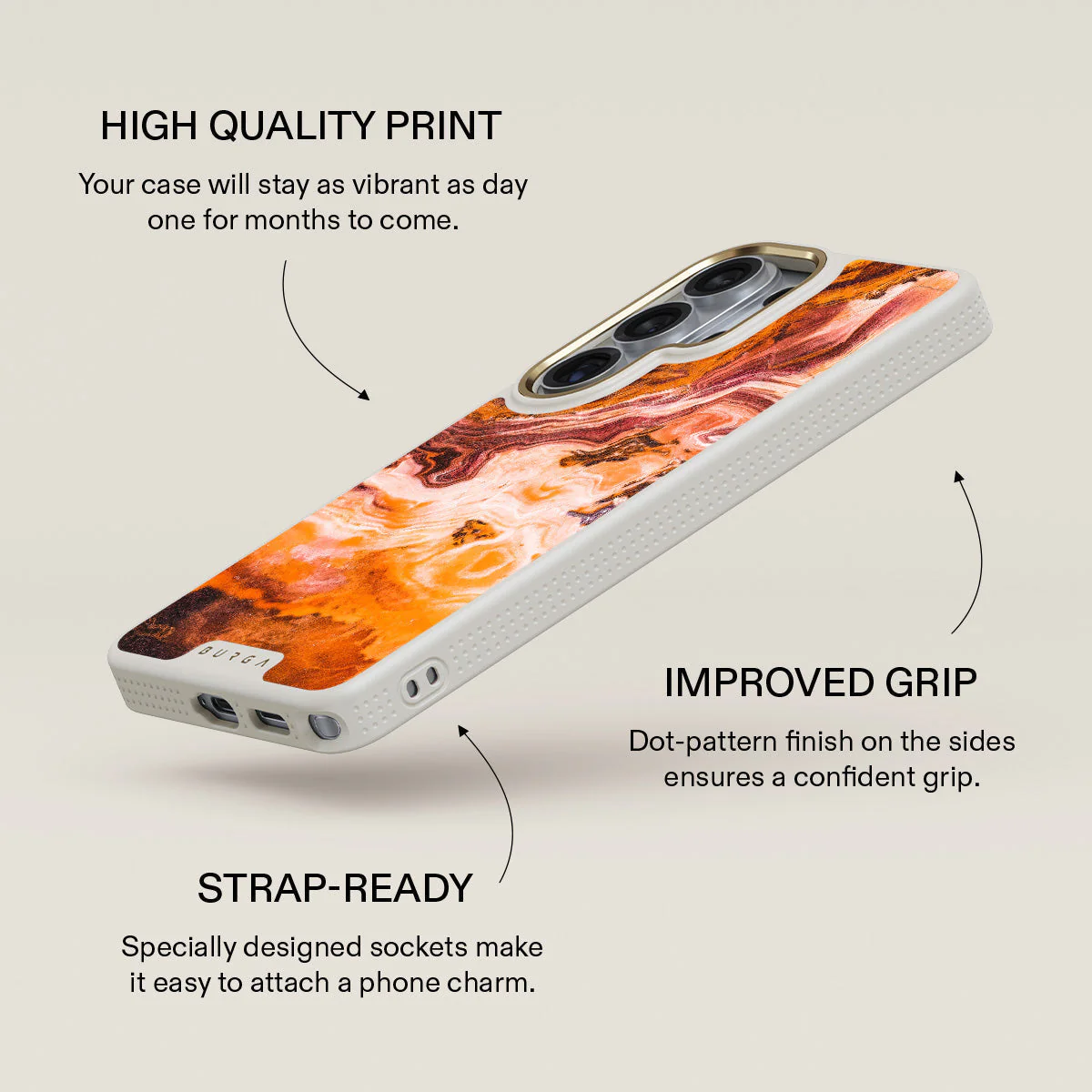 Pumpkin Spice - Orange Samsung Galaxy S26 Ultra Case - Image 30