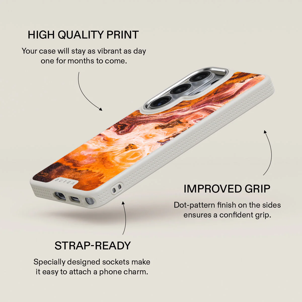 Pumpkin Spice - Orange Samsung Galaxy S26 Ultra Case - Image 37