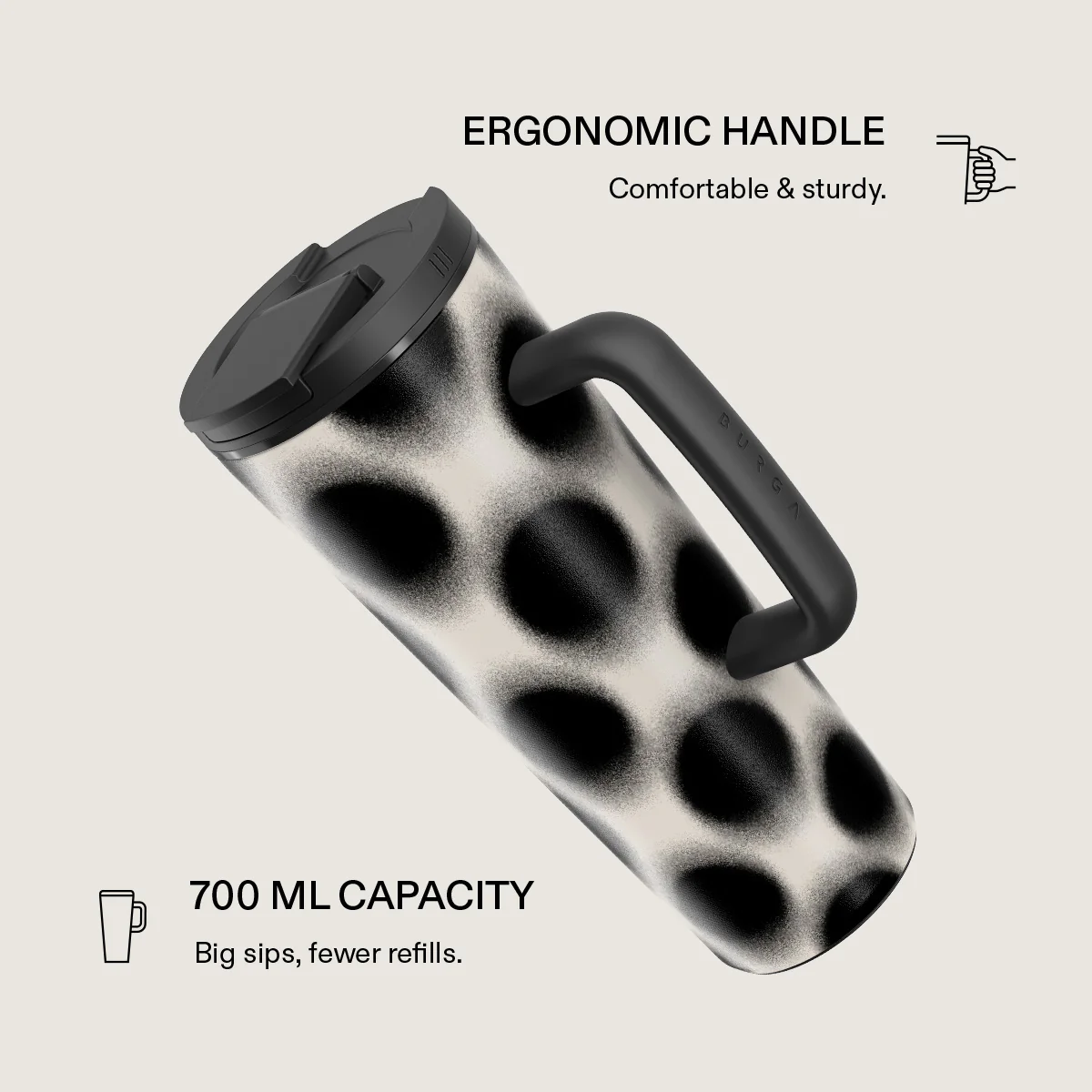 Orbit - EasyGrip Travel Mug - Image 2